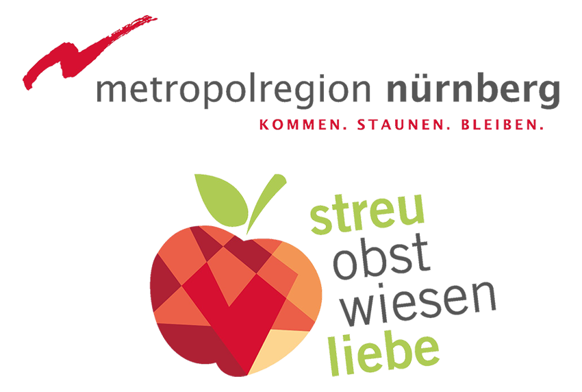 Logo Streuobstwiesenliebe der Metropolregion Nürnberg - Kommen. Staunen. Bleiben.